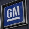 Workers protest outside the General Motors at Halol Plant