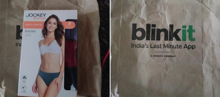 Blinkit's Epic Fail: Guy Orders Men's Undies, Gets Women's Bikinis – And They Won't Even Refund?