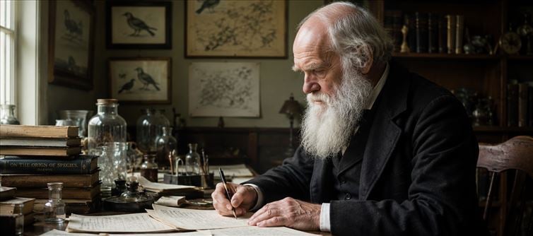 Charles Darwin Worked Only 4 Hours a Day — And Still Changed Human History