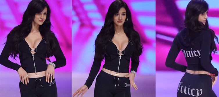 Disha Patani Sets the Ramp Ablaze in Skintight Black Juicy Couture – Bombay Times Fashion Week Just Got Dangerously Hot