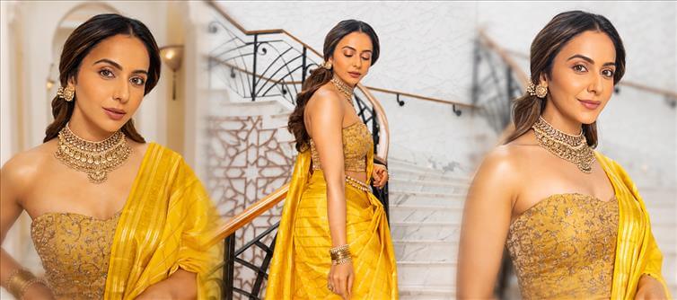 Golden Glam, Powerful Words & A Global Dream—Rakul Preet Steals the Spotlight