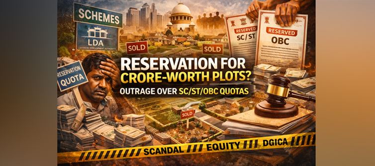 How 'Equity' Is Handing Out Luxury Plots to the Already Rich – The Reservation Racket That's Robbing the Rest of Us Blind