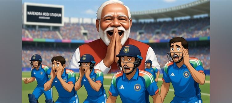 Indian Cricket Team — Unstoppable Everywhere Except One Ground — The Ahmedabad Curse?