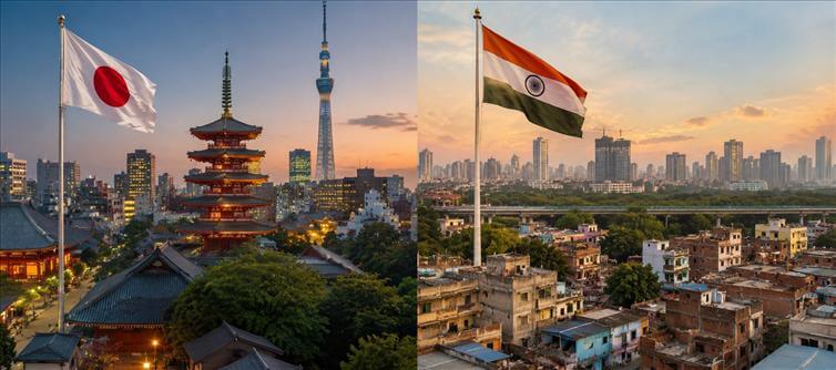 India's GDP Is Chasing Japan. Its Per Capita Income Isn't Even Close
