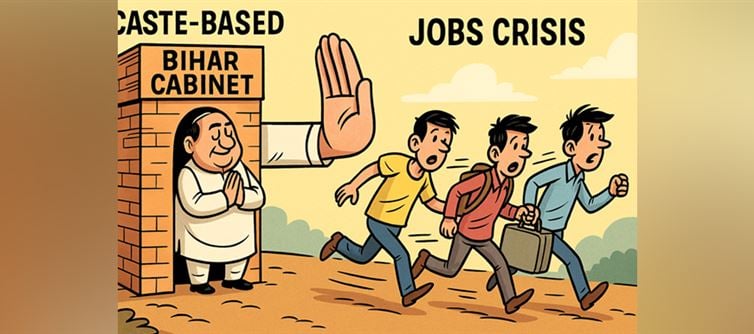 Modi & Nitish Just Pressed the Repeat Button Again — Nitish’s New Cabinet Proves Bihar Is Stuck in 1990 Forever.