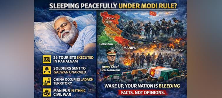 No, India Is Not Sleeping Peacefully Under Modi's Rule - Here's Why