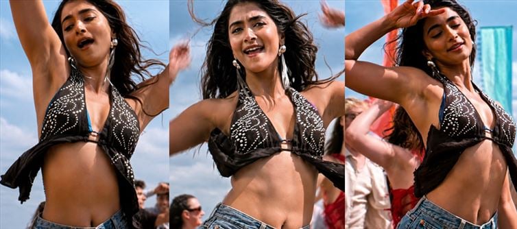 Pooja Hegde Just Set the Beach on Fire: Abs, Curves & That Killer Smile in ‘Tera Ho Jaun’ Will Leave You Speechless