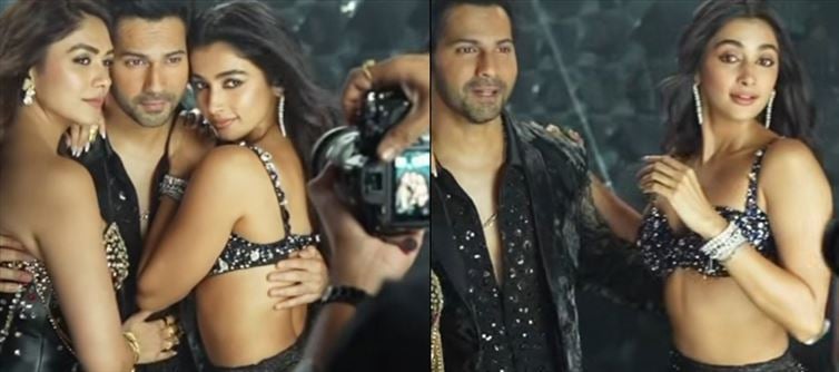 Pooja Hegde & Mrunal Thakur Turn BTS Into a Glam Storm