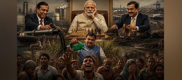 Russian Oil for Ambani, Forests for Adani, Ethanol for Gadkari – And You Get “Hindu Khatre Mein Hai” Propaganda