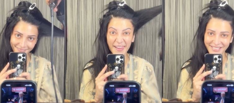 Shruti Haasan’s Playful Mirror Selfie Game is Too Hot to Handle