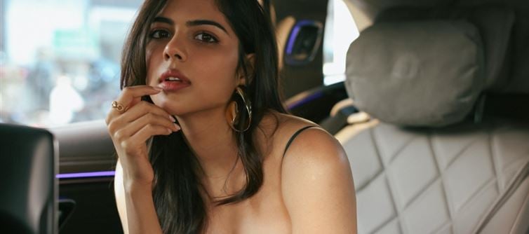 This Satin Slip Dress on Kalyani Is So Glamorous, It Should Be Illegal