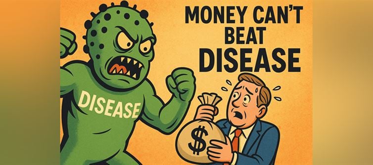 Why the Rich Fall Sick Too — And What That Says About the World We Built.