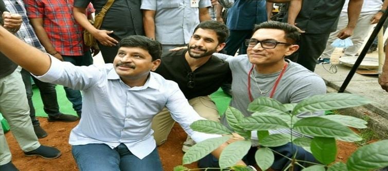 IHG's challenge last year, and the rest is history. Now Aamir Khan took part in the Green India Challenge lately.