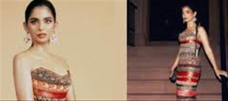 👗 Isha Ambani’s Bandage Dress Reimagined with 26 Indian Borders