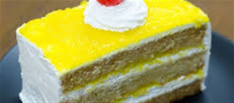Eggless Pineapple Cake Recipe | Pineapple Pastry