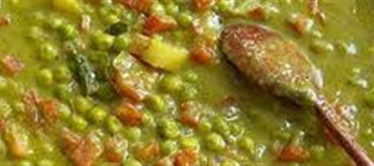 Green Gram Kurma Recipe step by step process