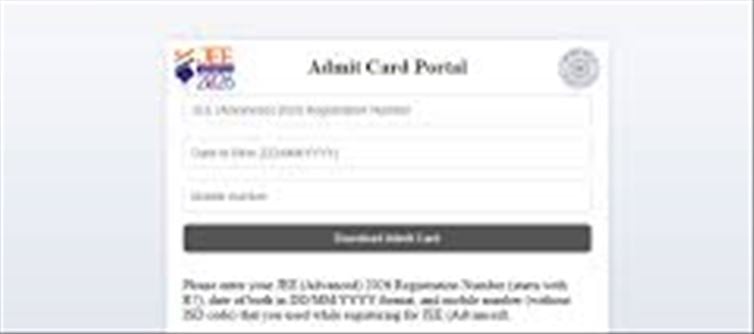 JEE Advanced 2026 Admit Card Released: Here’s How to Download It