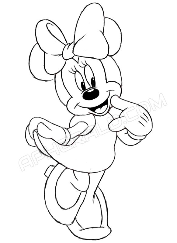 Minnie Mouse Drawings