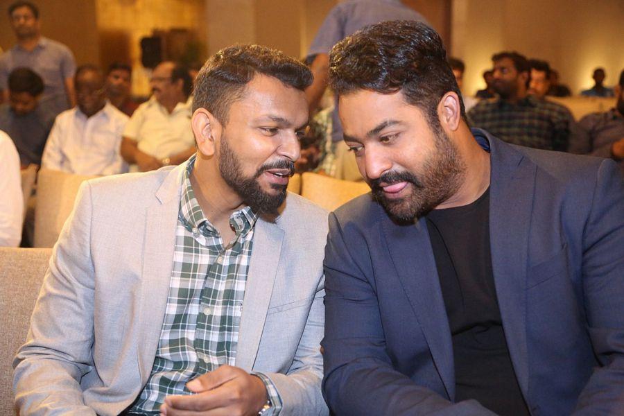 NTR at Big Boss Show Launch Press Meet Photos