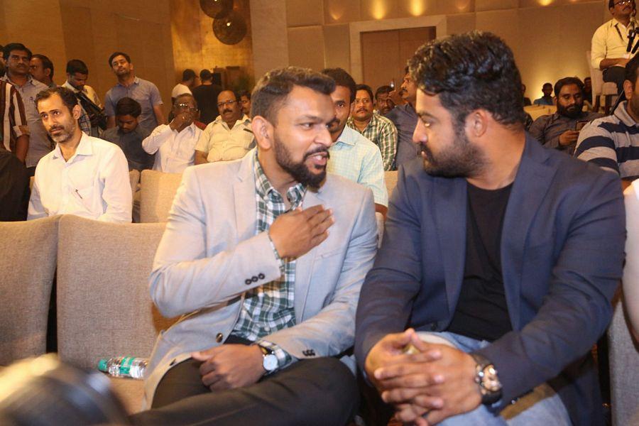 NTR at Big Boss Show Launch Press Meet Photos