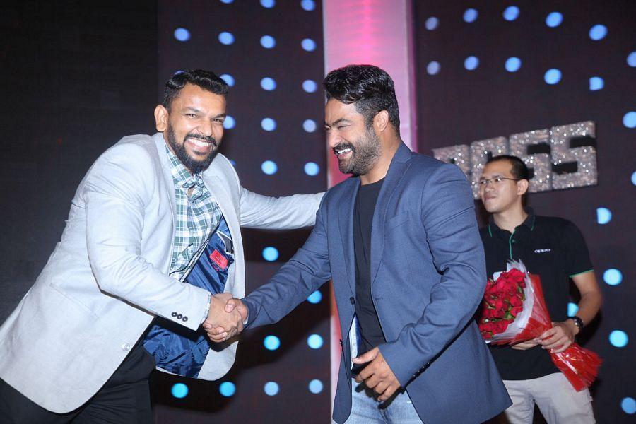 NTR at Big Boss Show Launch Press Meet Photos