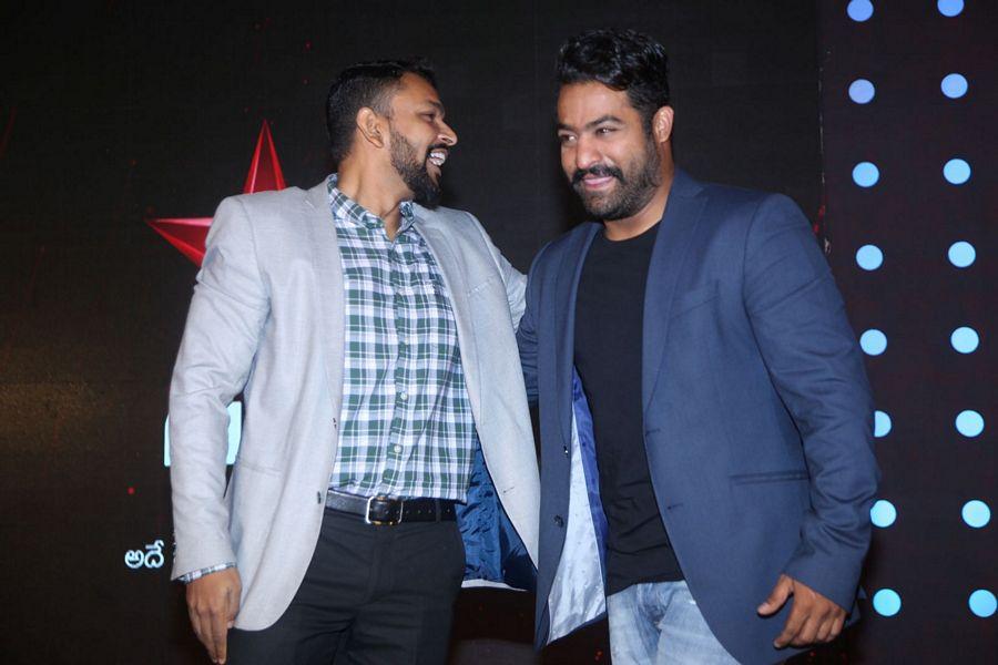 NTR at Big Boss Show Launch Press Meet Photos