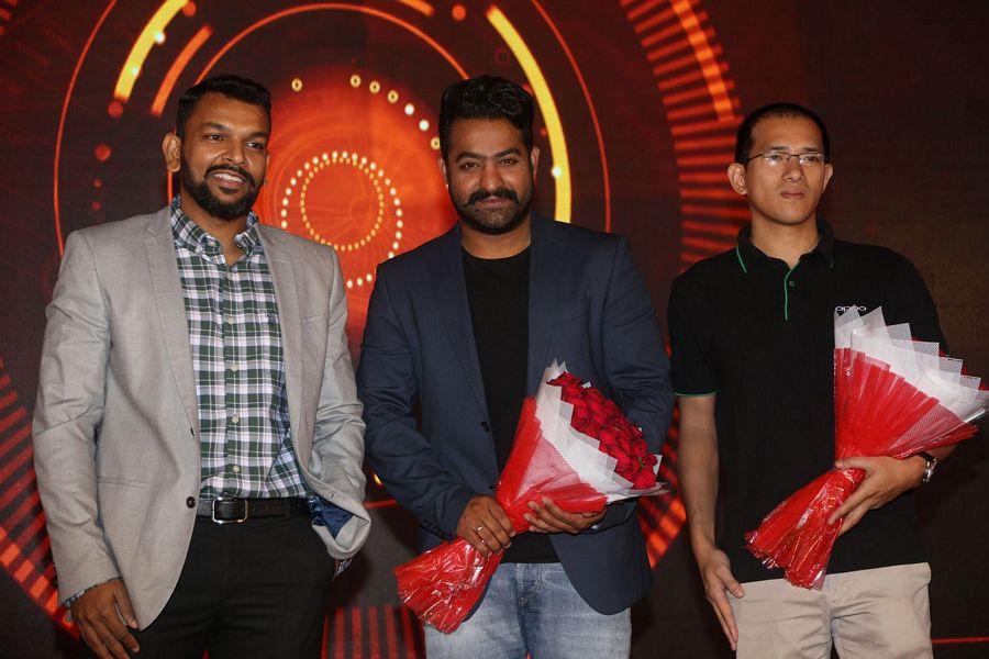 NTR at Big Boss Show Launch Press Meet Photos