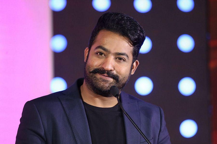 NTR at Big Boss Show Launch Press Meet Photos