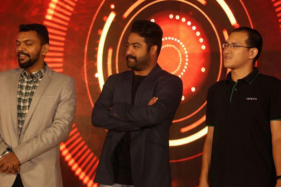 NTR at Big Boss Show Launch Press Meet Photos