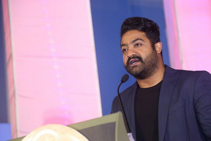 NTR at Big Boss Show Launch Press Meet Photos