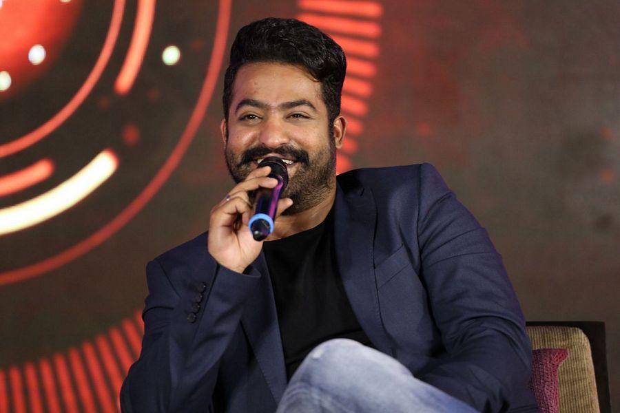 NTR at Big Boss Show Launch Press Meet Photos