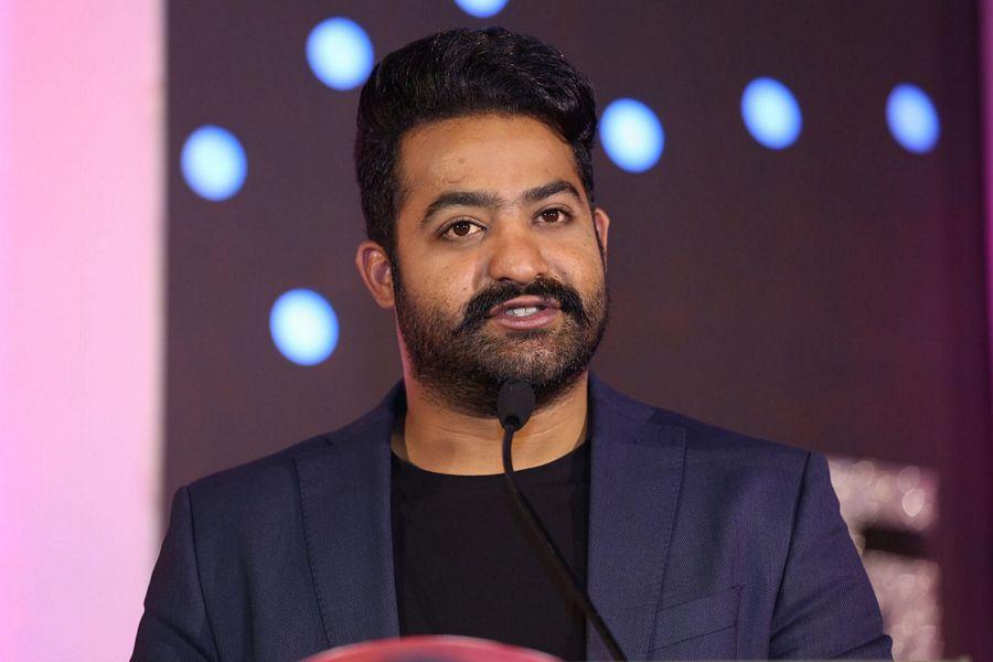 NTR at Big Boss Show Launch Press Meet Photos
