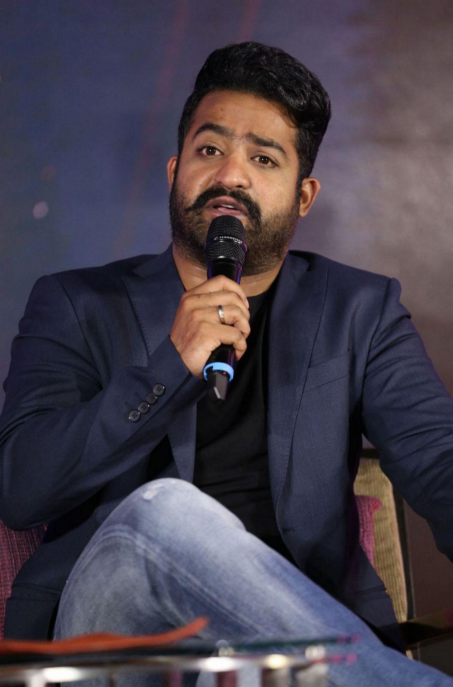 NTR at Big Boss Show Launch Press Meet Photos