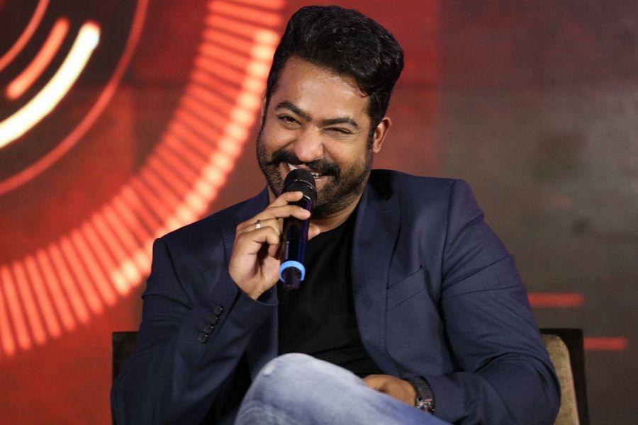 NTR at Big Boss Show Launch Press Meet Photos