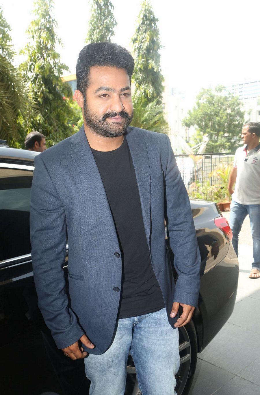 NTR at Big Boss Show Launch Press Meet Photos