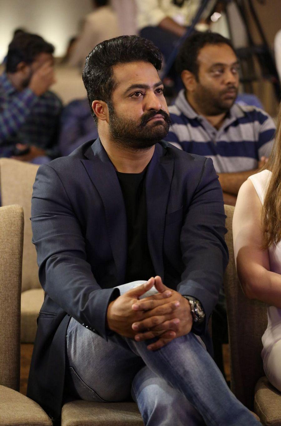 NTR at Big Boss Show Launch Press Meet Photos