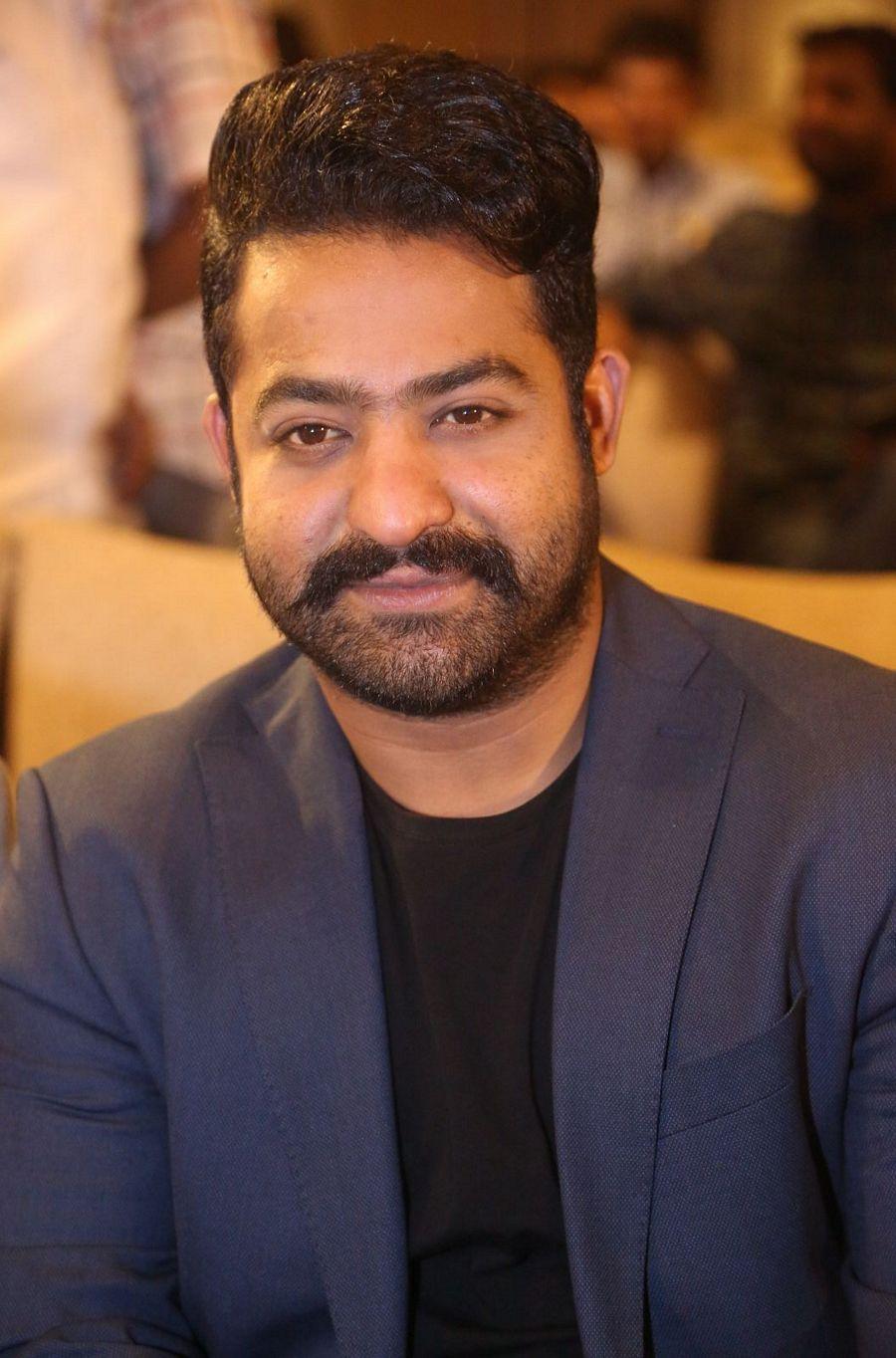 NTR at Big Boss Show Launch Press Meet Photos