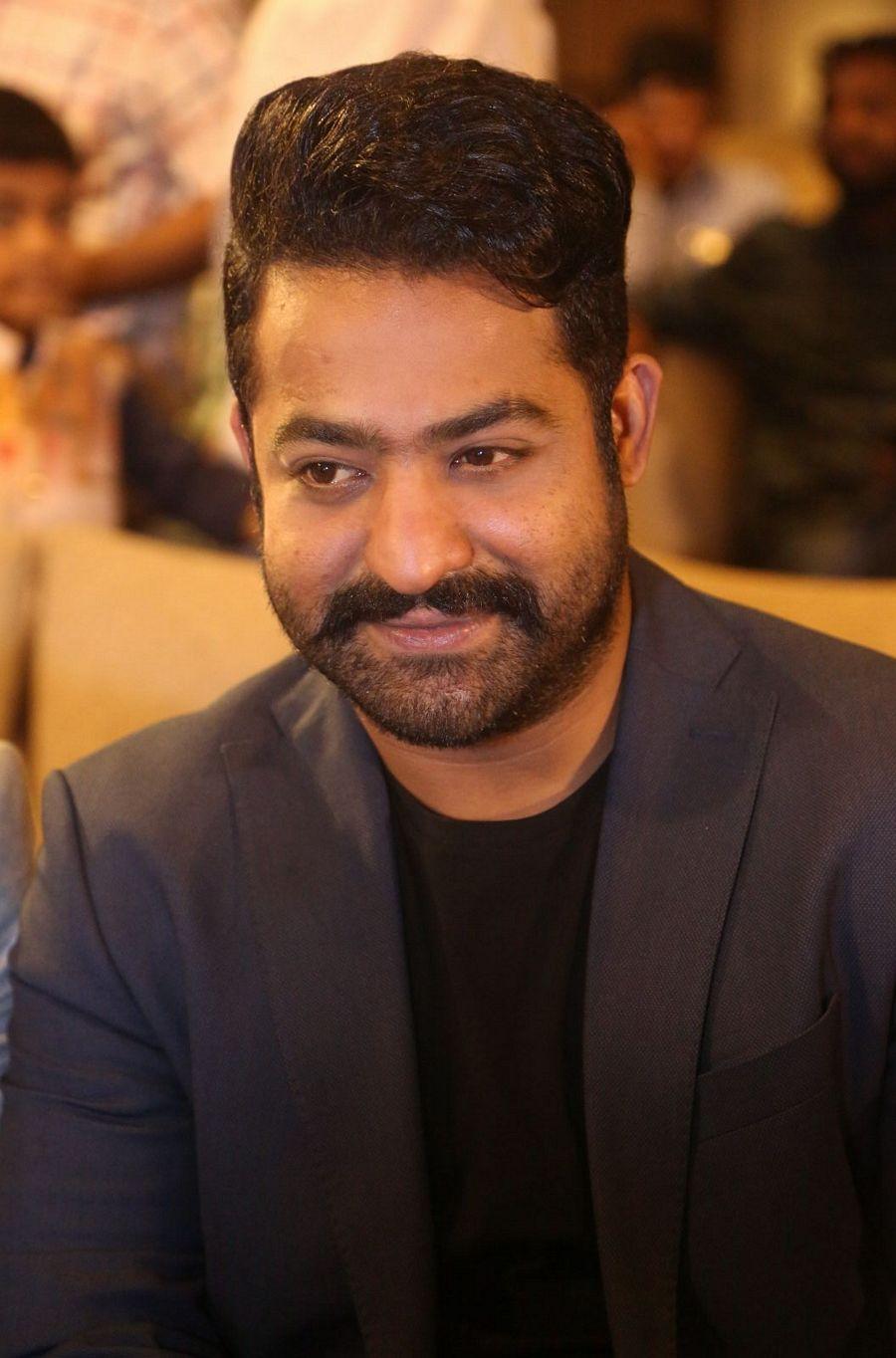 NTR at Big Boss Show Launch Press Meet Photos