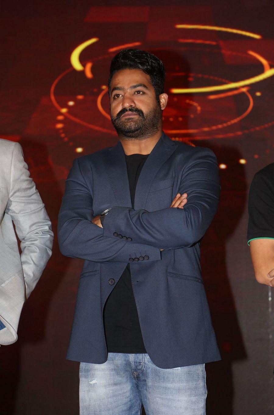 NTR at Big Boss Show Launch Press Meet Photos