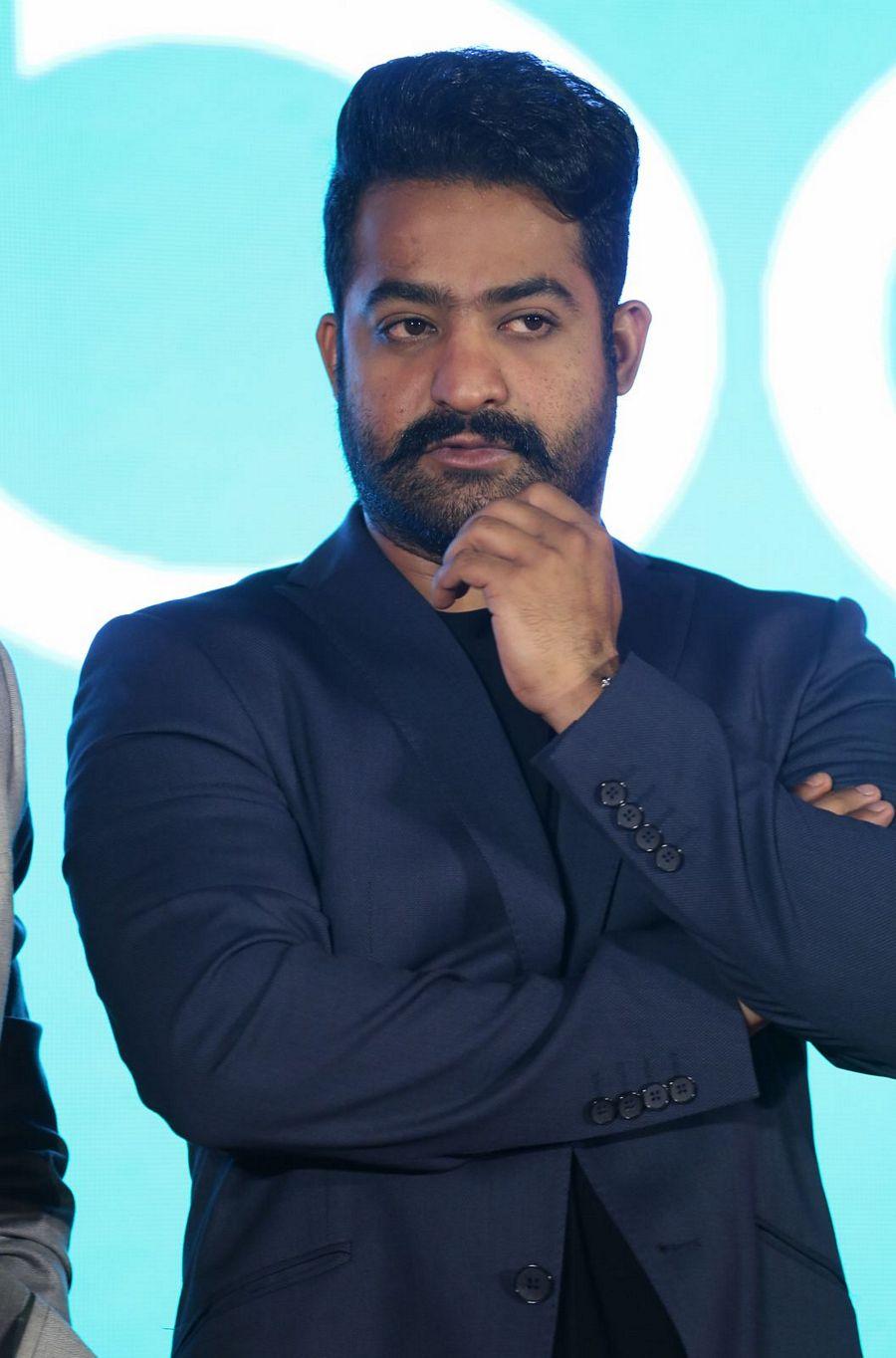 NTR at Big Boss Show Launch Press Meet Photos