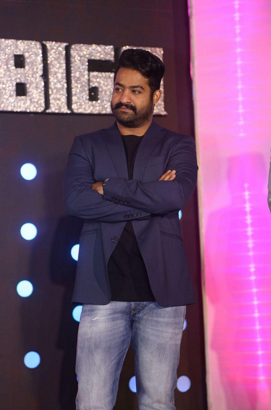 NTR at Big Boss Show Launch Press Meet Photos