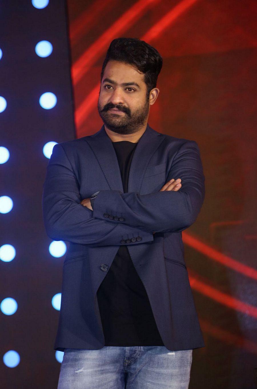 NTR at Big Boss Show Launch Press Meet Photos
