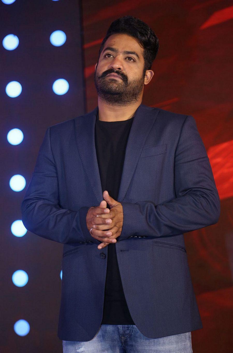 NTR at Big Boss Show Launch Press Meet Photos