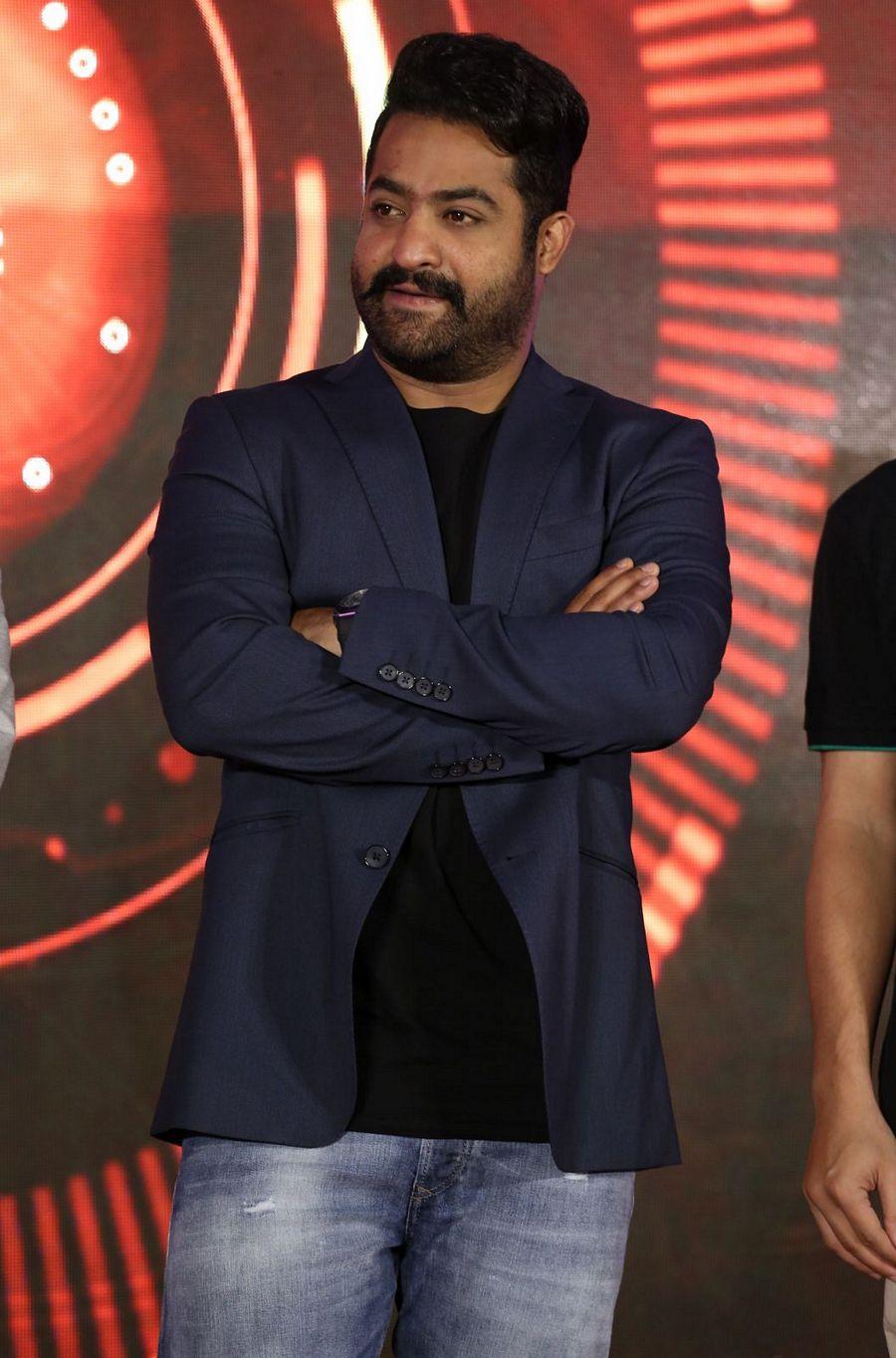 NTR at Big Boss Show Launch Press Meet Photos