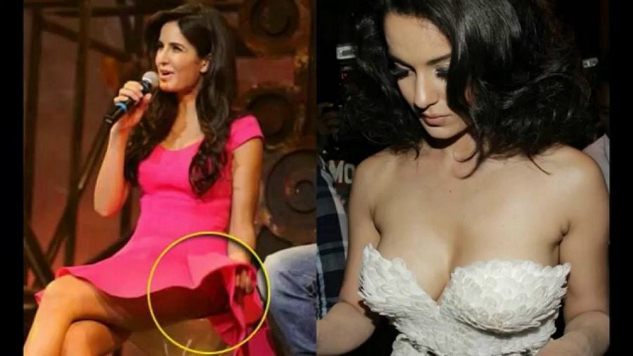 Bollywood actress oops moment Rare Photos