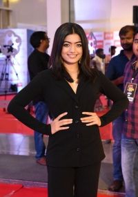 Rashmika Mandanna Photos at Mirchi Music Awards South 2018