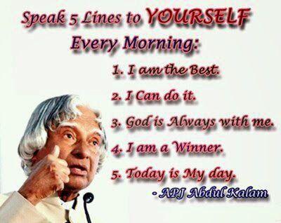 Most Popular Inspirational Quotes from A.P.J Abdul Kalam