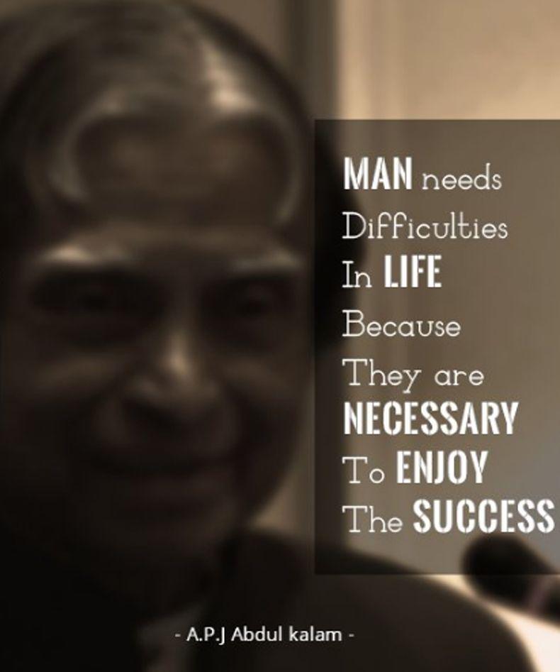 Most Popular Inspirational Quotes From A P J Abdul Kalam
