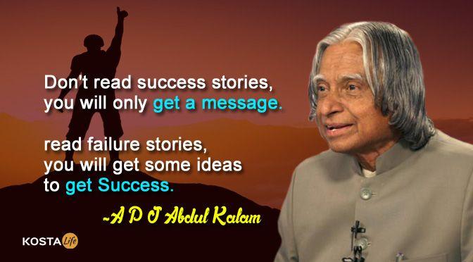 Most Popular Inspirational Quotes from A.P.J Abdul Kalam