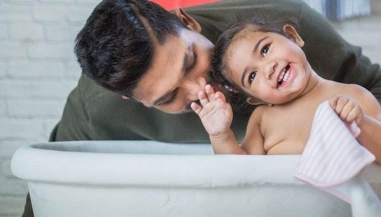 Actor Allu Arjun with his kids Unseen Pictures